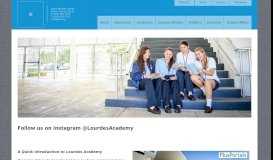 
							         Lourdes Academy								  
							    