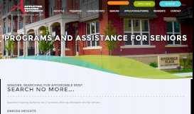 
							         Low Income Senior Housing | Appleton Housing Authority								  
							    