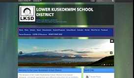 
							         Lower Kuskokwim School District: Home								  
							    