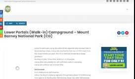
							         Lower Portals (Walk-in) Campground - Mount Barney National Park ...								  
							    