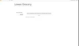 
							         Lowes Grocery: Lowes Grocery Pay Stub								  
							    