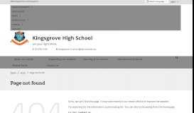 
							         LOWES school wear sale - Kingsgrove High School								  
							    