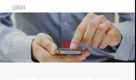
							         LOX24 - Ihr SMS-Gateway und Massen-SMS Versand								  
							    
