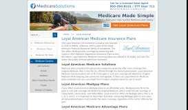 
							         Loyal American Medicare Insurance Plans - Medicare Providers								  
							    
