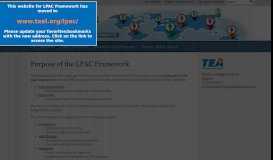 
							         LPAC Framework - ESC-20 TEA Sites - Region 20								  
							    