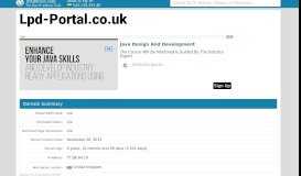 
							         Lpd-portal : LPD Stock Portal								  
							    