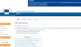 
							         LPIS QA portal - Wikicap - European Commission								  
							    