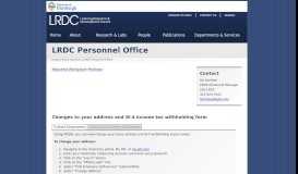 
							         LRDC Personnel Office | Learning Research & Development Center ...								  
							    