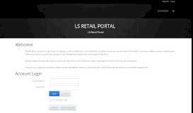 
							         LS Retail > LS Retail Portal								  
							    