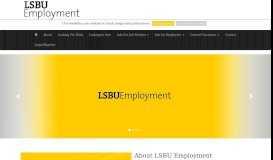 
							         LSBU Employment								  
							    
