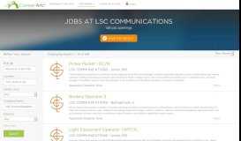 
							         LSC Communications Jobs | CareerArc								  
							    