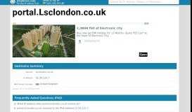 
							         Lsclondon - LSC,London: Login to the site								  
							    
