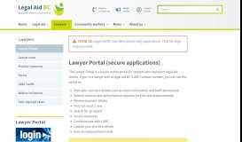 
							         LSS Online (secure applications) | Legal aid BC								  
							    