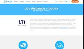 
							         L&T Infotech + Coupa: Partnering for success | Procurement ...								  
							    