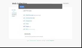 
							         L&T Portals - Web Collection - Google Sites								  
							    