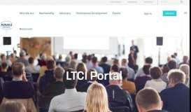 
							         LTC Portal - NAHU								  
							    