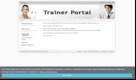 
							         LTC Trainer Portal								  
							    