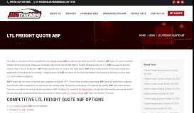 
							         LTL Freight Quote ABF - Freight Shipping Quotes | LTL, Truckload ...								  
							    
