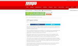 
							         LTO goes online | Tempo – The Nation's Fastest Growing Newspaper								  
							    