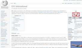 
							         LTU International - Wikipedia								  
							    
