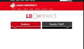 
							         LU Connect Log in - Lamar University								  
							    