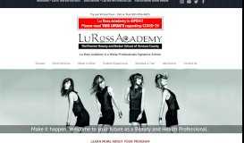 
							         Lu Ross Academy: Accredited Cosmetology, Barber & Beauty School ...								  
							    