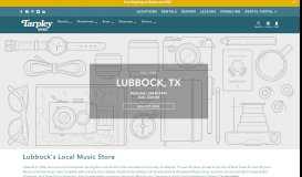 
							         Lubbock, TX - Tarpley Music								  
							    