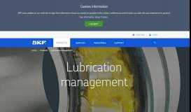 
							         Lubrication Solutions from SKF and Lincoln - SKF.com								  
							    