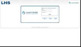 
							         Lucent Health Systems								  
							    