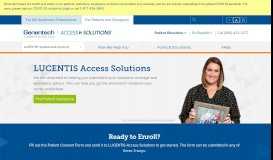 
							         LUCENTIS Access Solutions | Patients and Caregivers								  
							    
