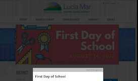 
							         Lucia Mar Unified School District								  
							    