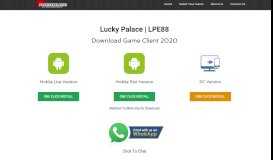 
							         Lucky Palace (LPE88) | 2020 Download PC Version ...								  
							    