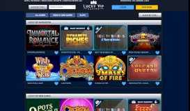 
							         Lucky VIP Casino Online Slots and Casino Games								  
							    