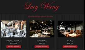 
							         Lucy Wang: Sushi Restaurant & Brasserie								  
							    
