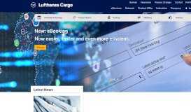 
							         Lufthansa Cargo: Your expert for air freight								  
							    