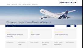 
							         Lufthansa Developer Center - Welcome to the Lufthansa Developer ...								  
							    