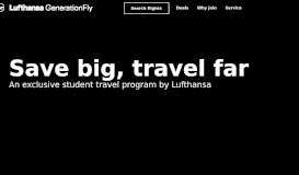 
							         Lufthansa | GenerationFly.com®								  
							    