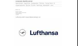 
							         Lufthansa stellt neues Markendesign vor. | Corporate Identity Portal								  
							    