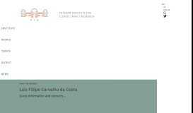 
							         Luis Carvalho Costa — PIK Research Portal								  
							    