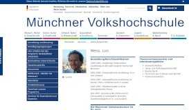 
							         Luis Weiss - Münchner Volkshochschule								  
							    