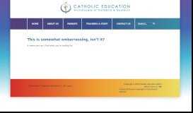 
							         Lumen Christi Catholic College – Catholic Education								  
							    