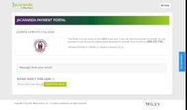 
							         lumen christi college - Jacaranda payment portal								  
							    