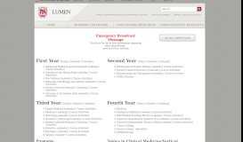 
							         LUMEN - Loyola University Medical Education Network								  
							    