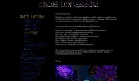 
							         Luminescent Forest - Circus Lumineszenz								  
							    