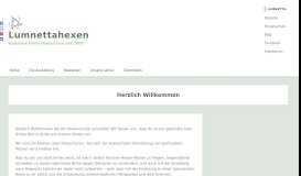 
							         LUMNETTA HEXEN – kostenlose Online-Hexenschule (seit 2007)								  
							    