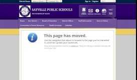 
							         Lutz, D / Parent Portal - Sayville Public Schools								  
							    
