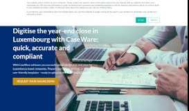 
							         Lux GAAP - CaseWare Belgium & Luxembourg								  
							    