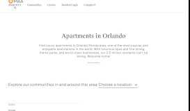 
							         Luxury Apartments for Rent in Orlando, FL | MAA								  
							    