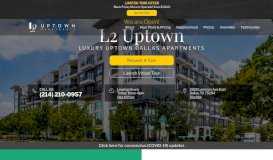 
							         Luxury Apartments in Dallas TX | L2 Uptown Apartments								  
							    