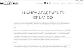 
							         Luxury Apartments Orlando | The Place on Millenia Blvd								  
							    